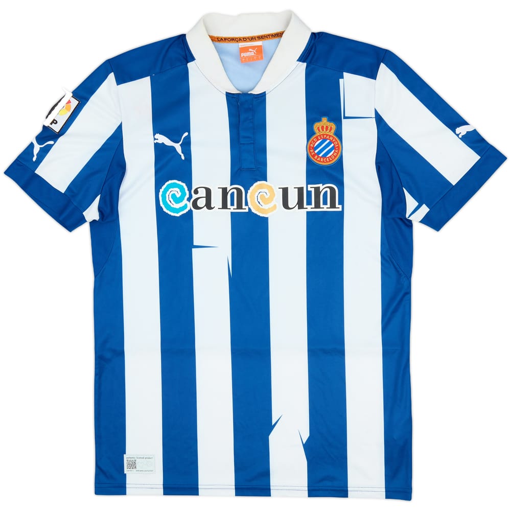 2012-13 Espanyol Home Shirt - 9/10 - (L)