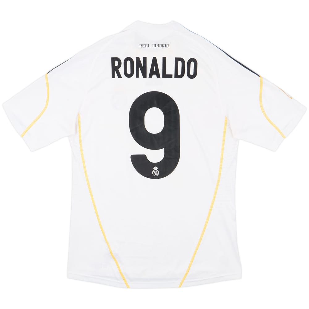 2009-10 Real Madrid Home Shirt Ronaldo #9 - 6/10 - (M)