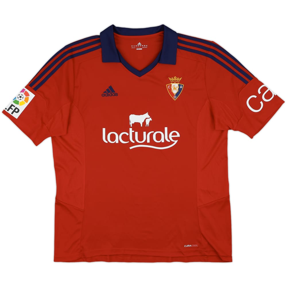 2013-14 Osasuna Home Shirt - 9/10 - (XL)