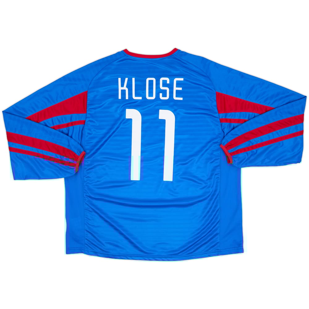 2001-03 Kaiserslautern Player Issue Away L/S Shirt Klose #11 - 8/10 - (XL)