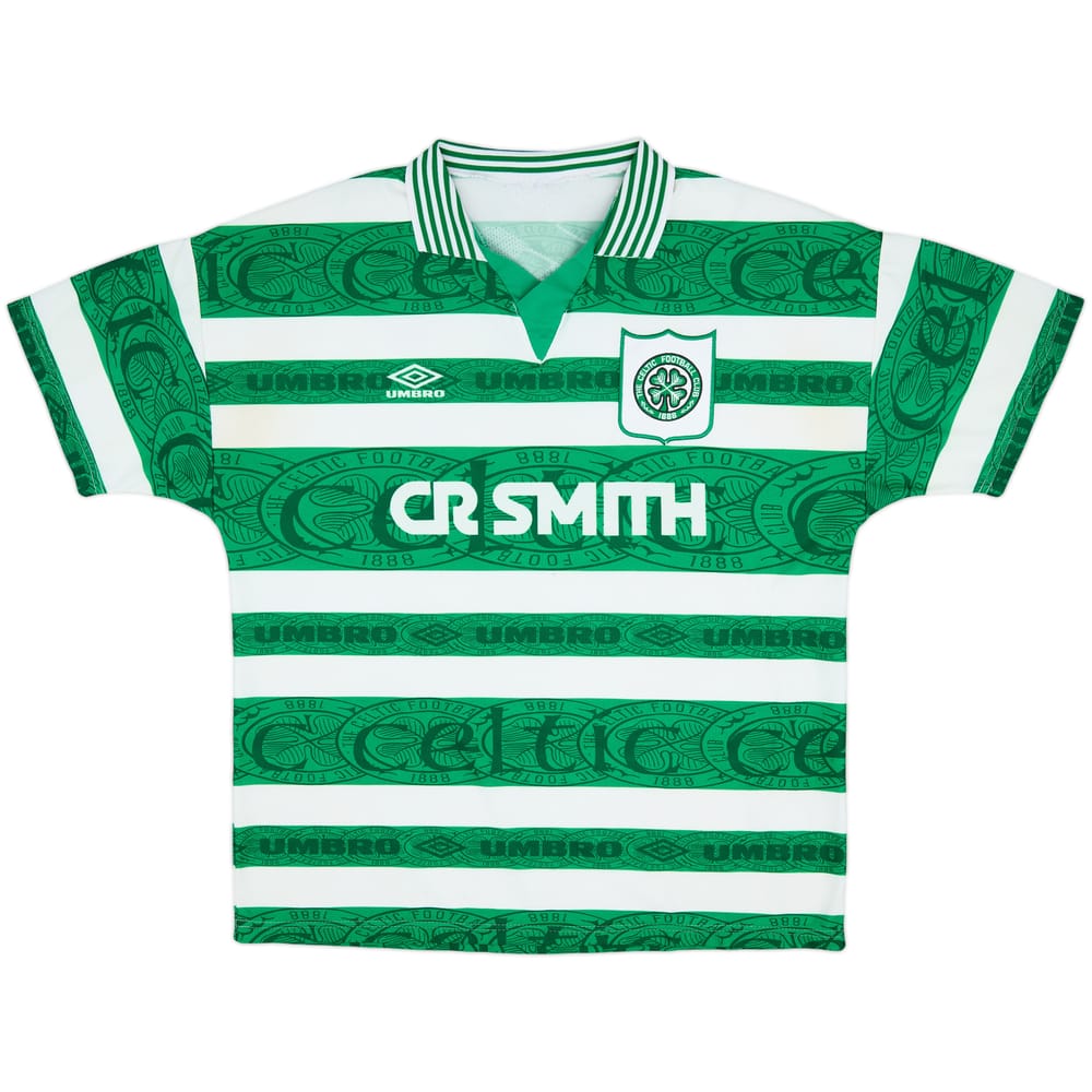 1995-97 Celtic Home Shirt - 8/10 - (XXL)