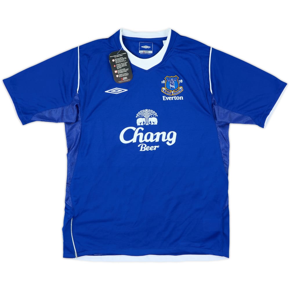 2004-05 Everton Home Shirt (L.Boys)