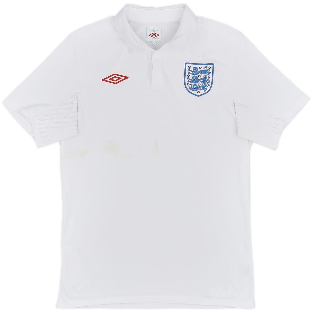 2009-10 England Home Shirt - 5/10 - (S)