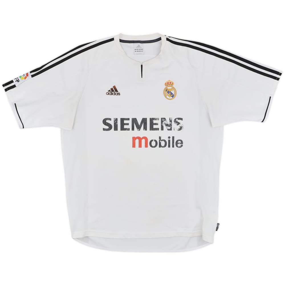2003-04 Real Madrid Home Shirt - 5/10 - (L)