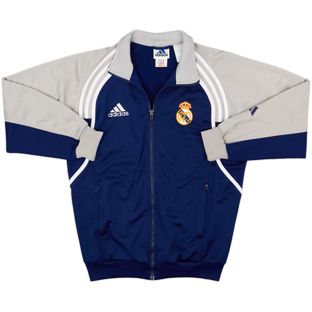 2000-01 Real Madrid adidas Track Jacket - 8/10 - (L.Boys)