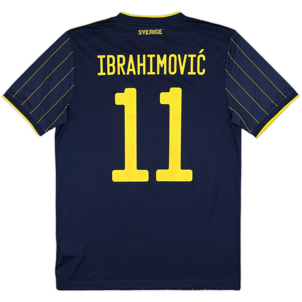 2020-22 Sweden Away Shirt Ibrahimovic #11 - 10/10 - (M)