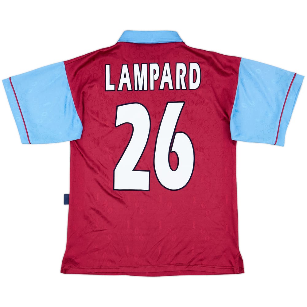 1995-97 West Ham Centenary Home Shirt Lampard #26 - 8/10 - (S)