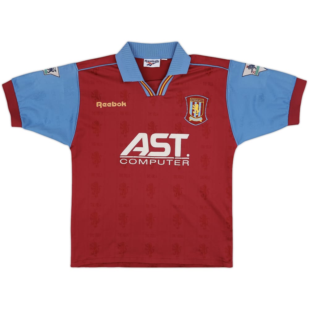 1995-97 Aston Villa Home Shirt - 5/10 - (S)