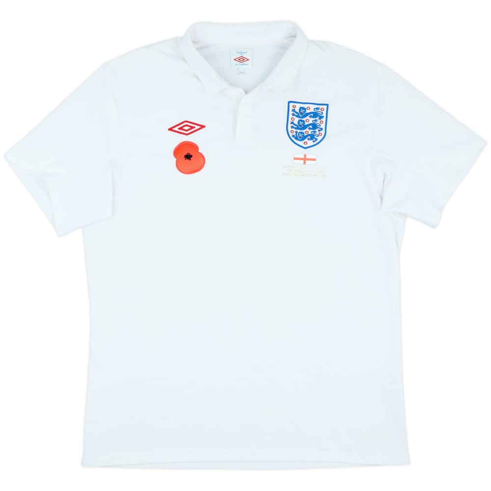 2009-10 England Home Shirt - 5/10 - (L)