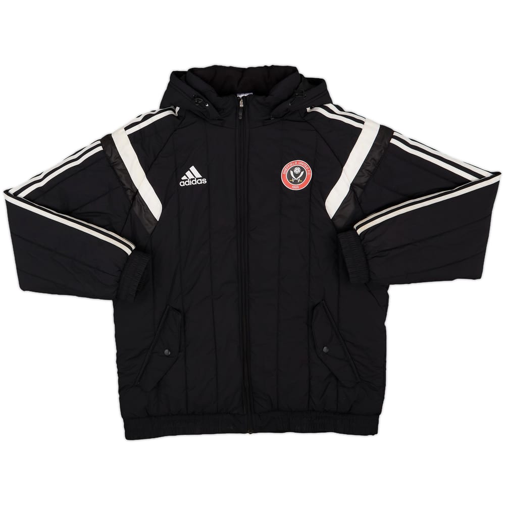 2014-15 Sheffield United adidas Padded Bench Coat - 8/10 - (L)