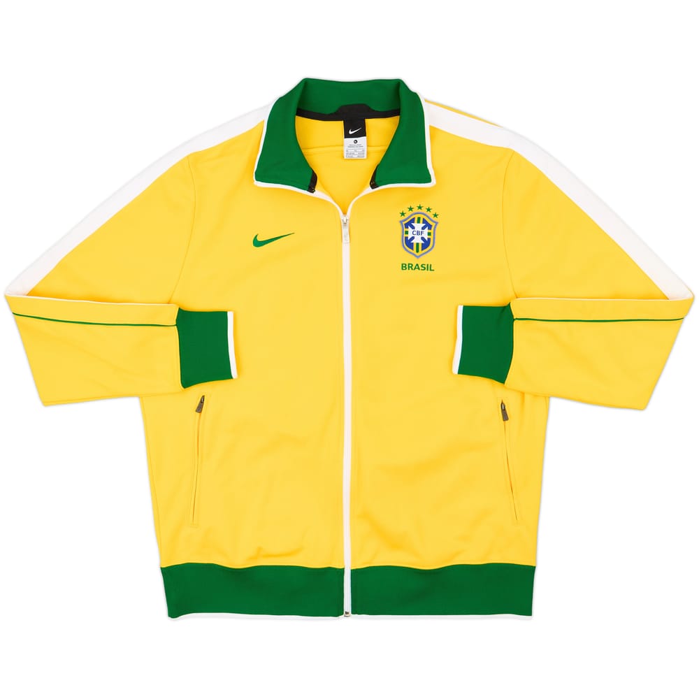 2010-11 Brazil Nike Track Jacket - 8/10 - (XL)