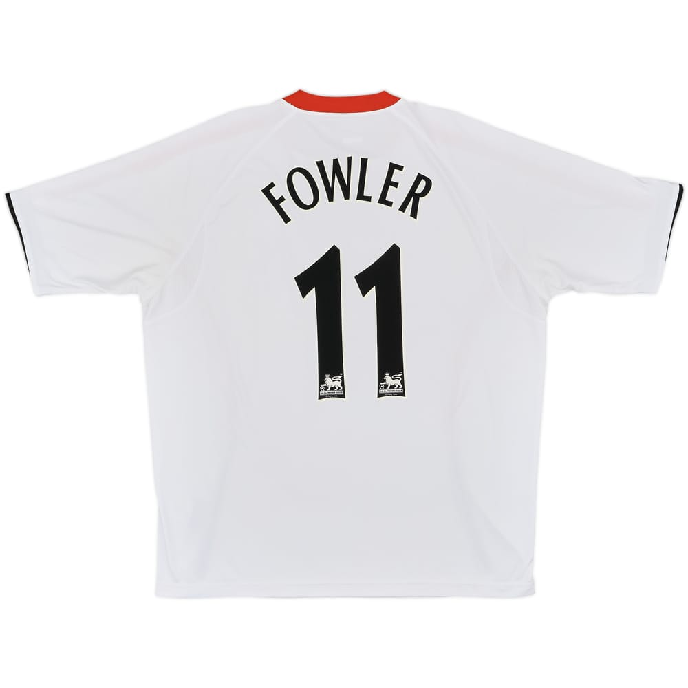 2005-06 Liverpool Away Shirt Fowler #11 - 8/10 - (XL)