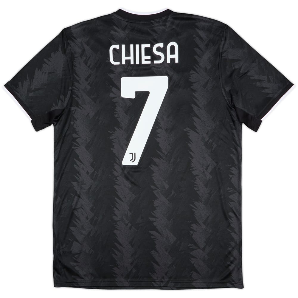 2022-23 Juventus Away Shirt Chiesa #7 - 10/10 - (L)