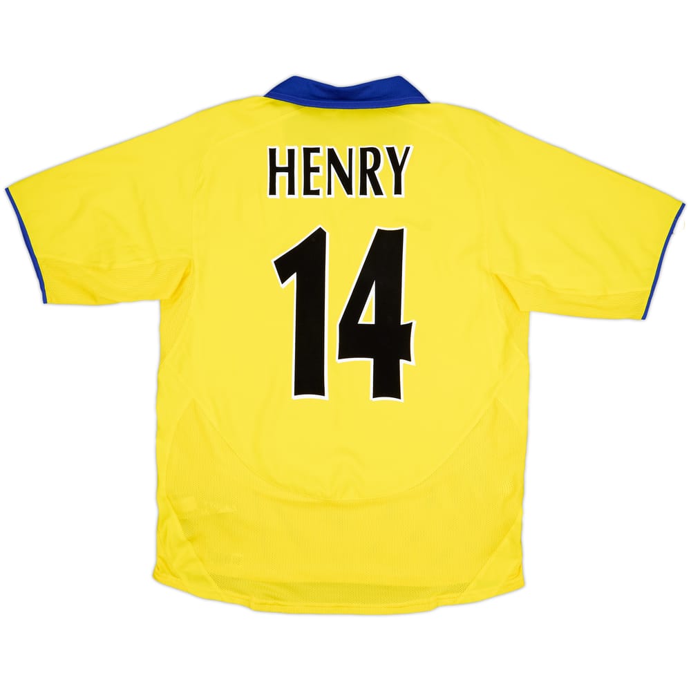 2003-05 Arsenal Away Shirt Henry #14 - 7/10 - (M)
