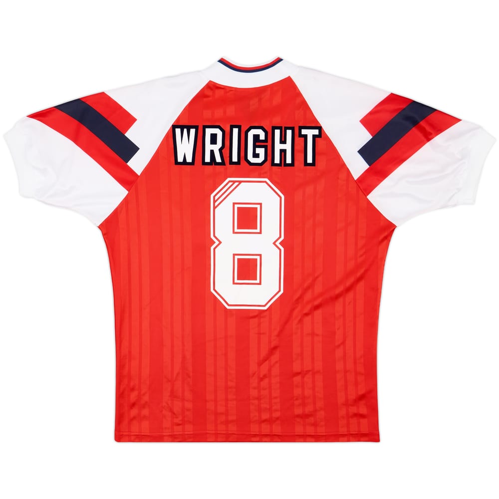 1992-94 Arsenal Home Shirt Wright #8 - 6/10 - (M)