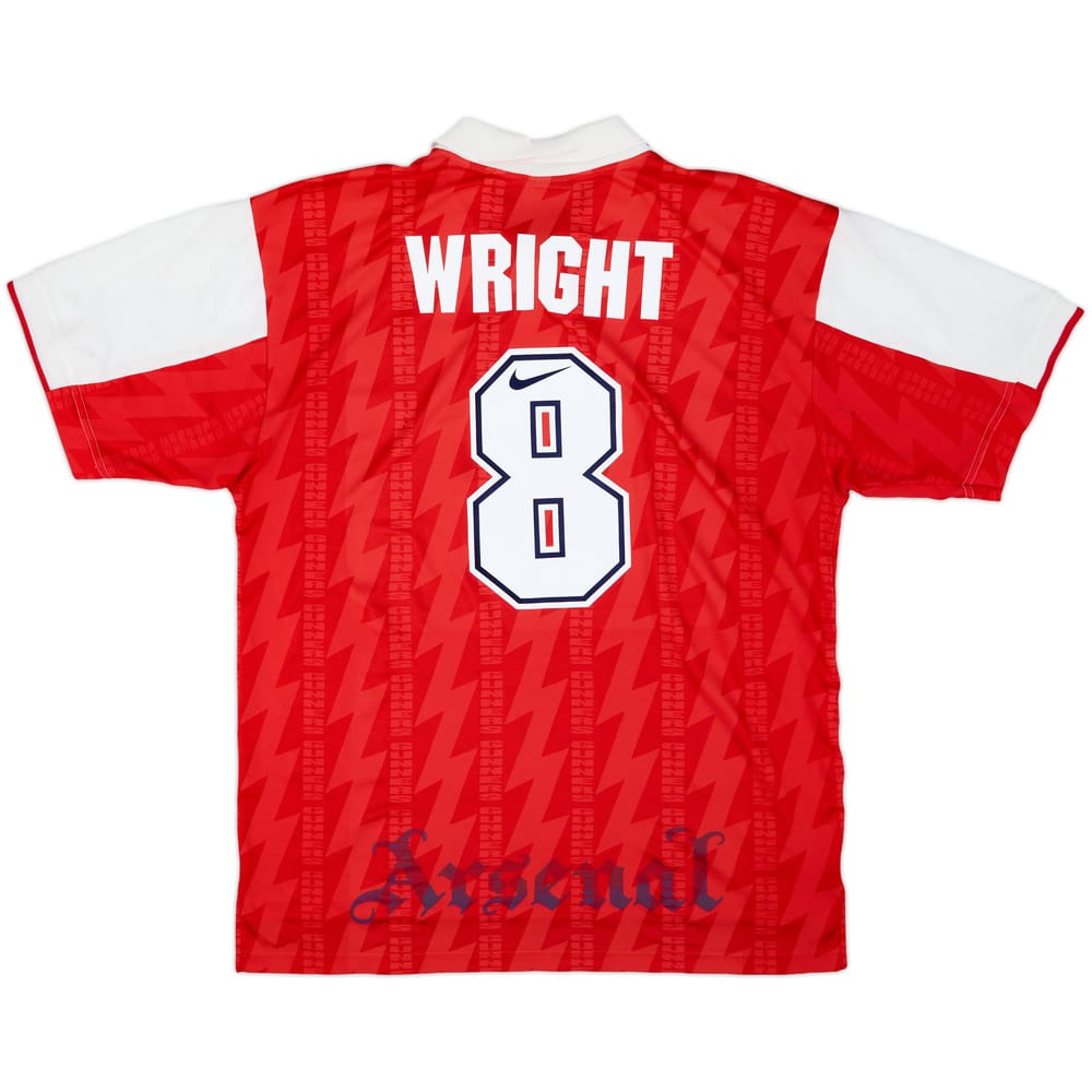 1994-96 Arsenal Home Shirt Wright #8 - 6/10 - (XXL)