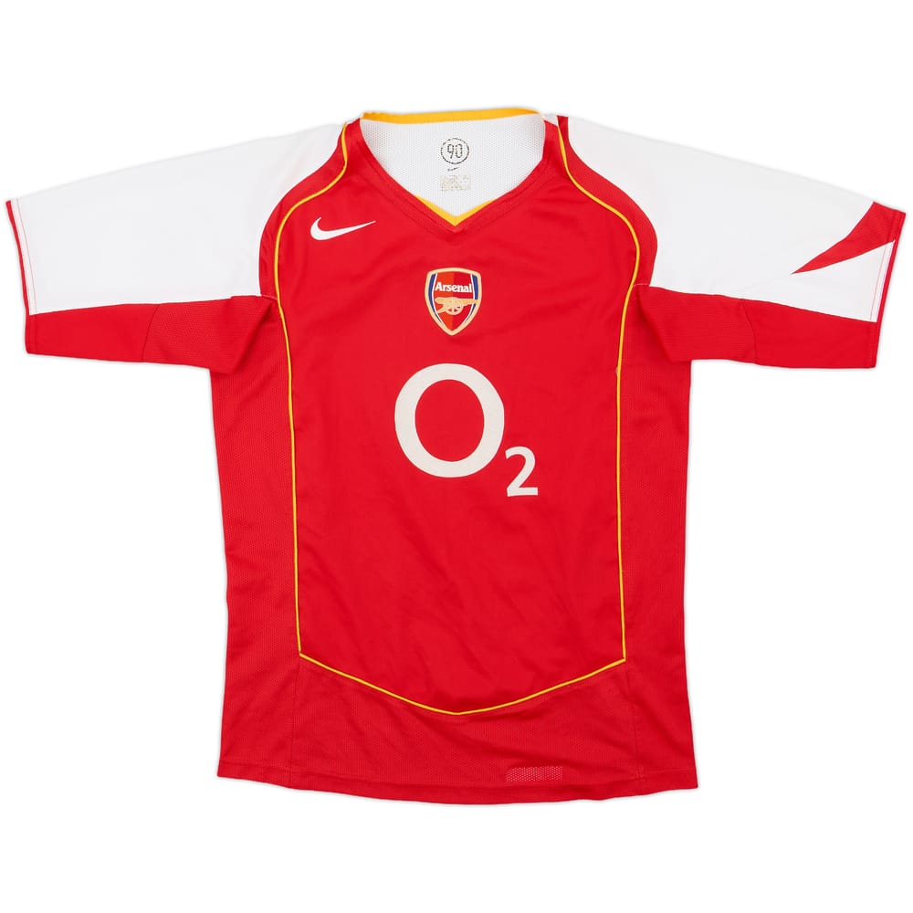 2004-05 Arsenal Home Shirt - 8/10 - (XL.Boys)