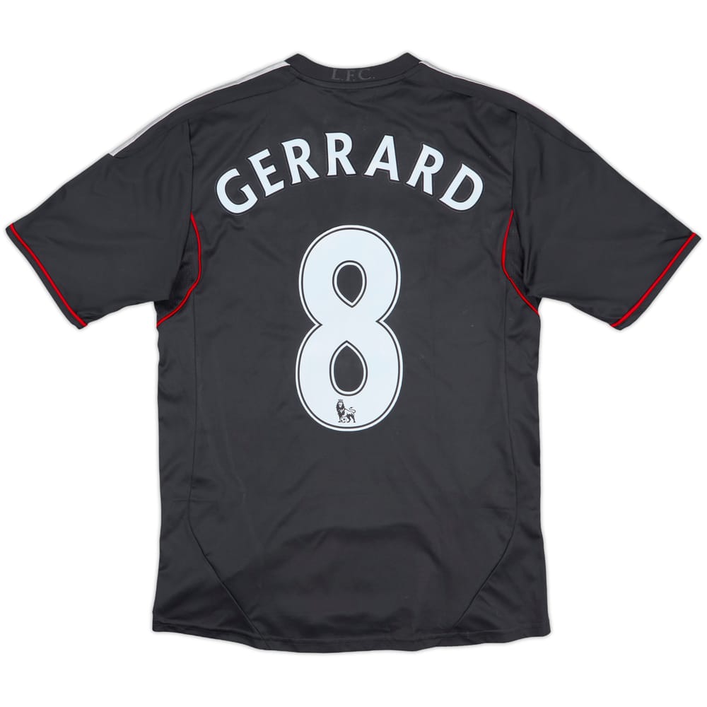 2011-12 Liverpool Away Shirt Gerrard #8 - 7/10 - (S)