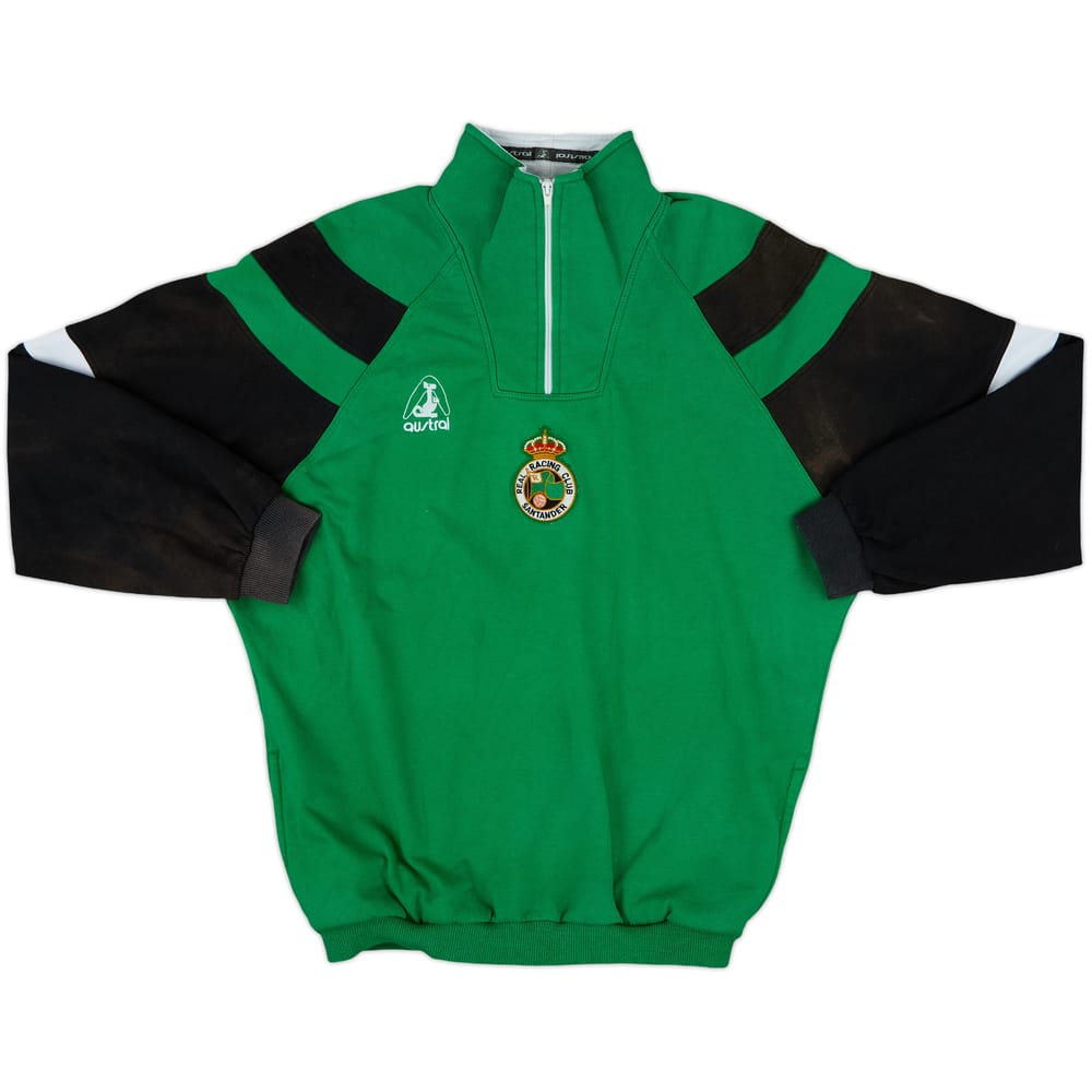 1997-98 Racing Santander Austral 1/4 Zip Drill Top - 6/10 - (L)