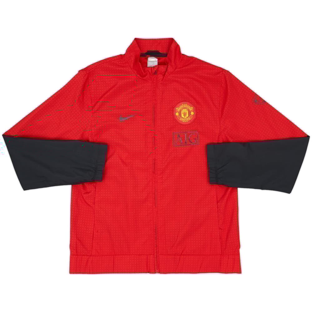 2009-10 Manchester United Nike Track Jacket - 8/10 - (L)