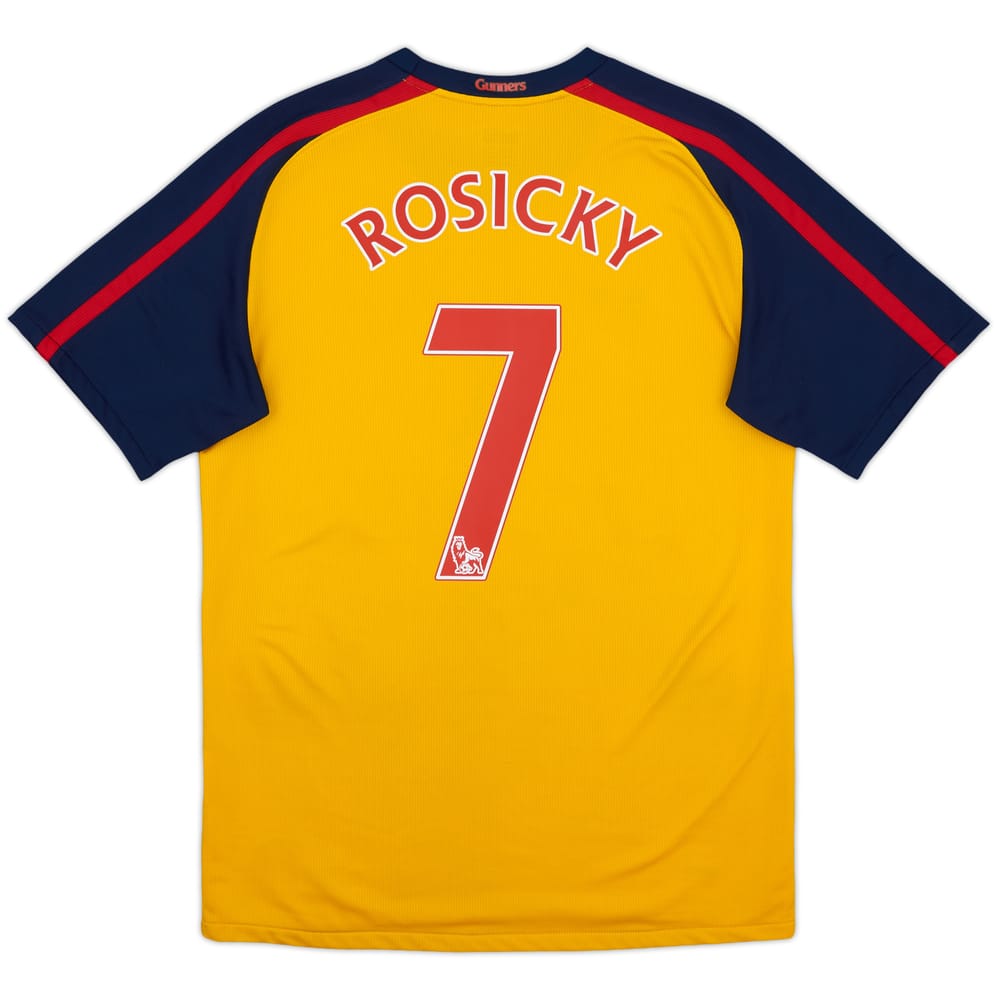 2008-09 Arsenal Away Shirt Rosicky #7 - 9/10 - (S)