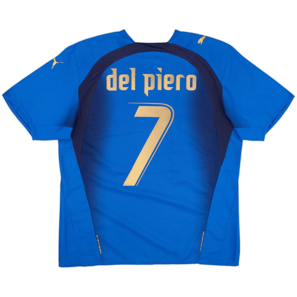 2006 Italy Home Shirt Del Piero #7 - 6/10 - (L)