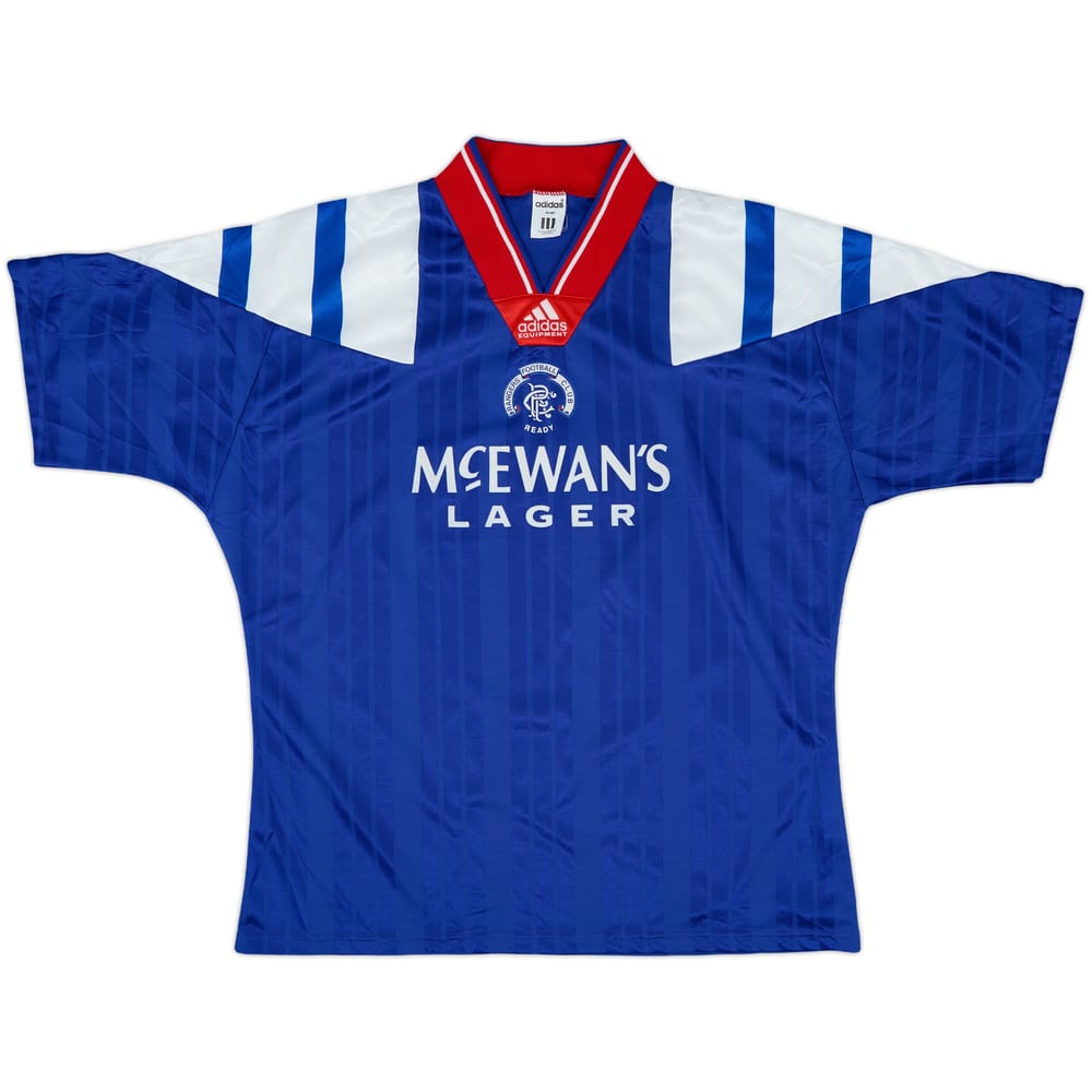 1992-94 Rangers Home Shirt - 9/10 - (L/XL)