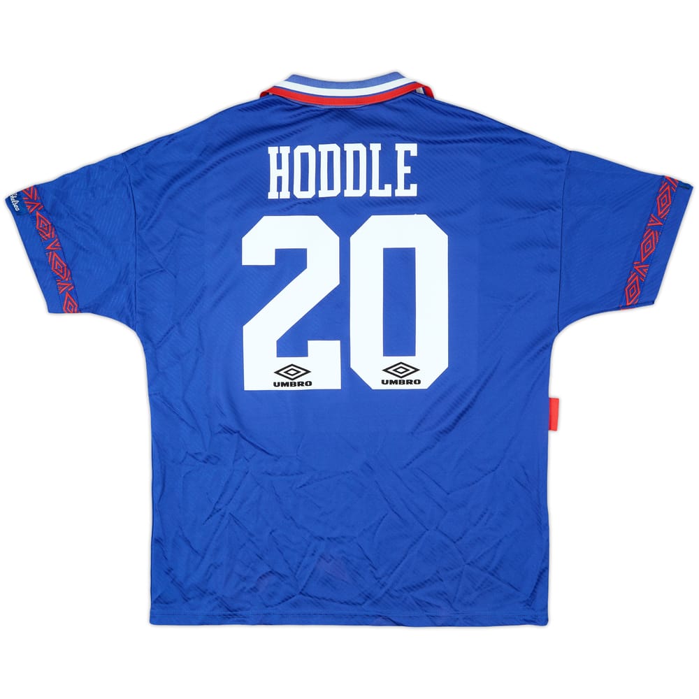 1994-95 Chelsea Home Shirt Hoddle #20 - 9/10 - (L)