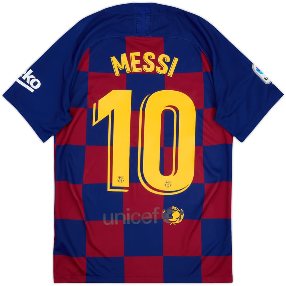2019-20 Barcelona Home Shirt Messi #10 - 5/10 - (S)