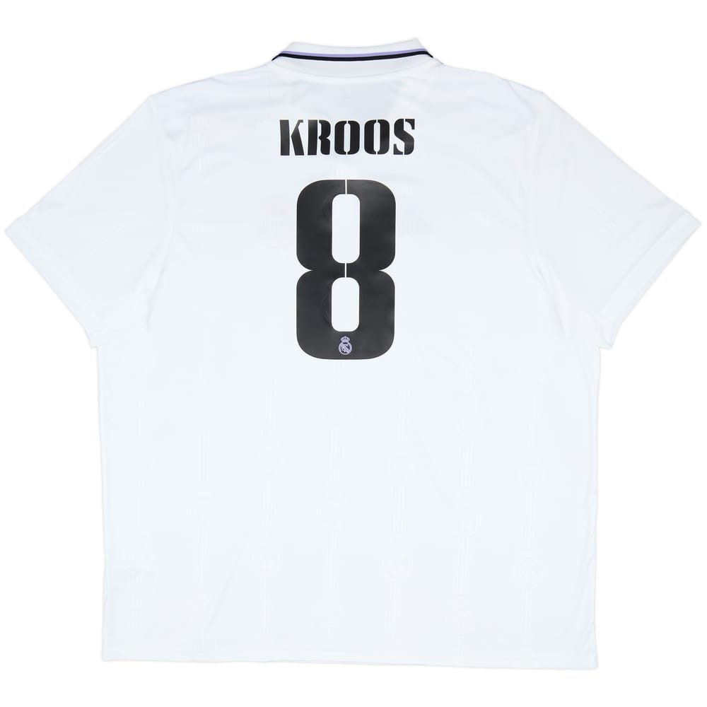 2022-23 Real Madrid Home Shirt Kroos #8 (3XL)