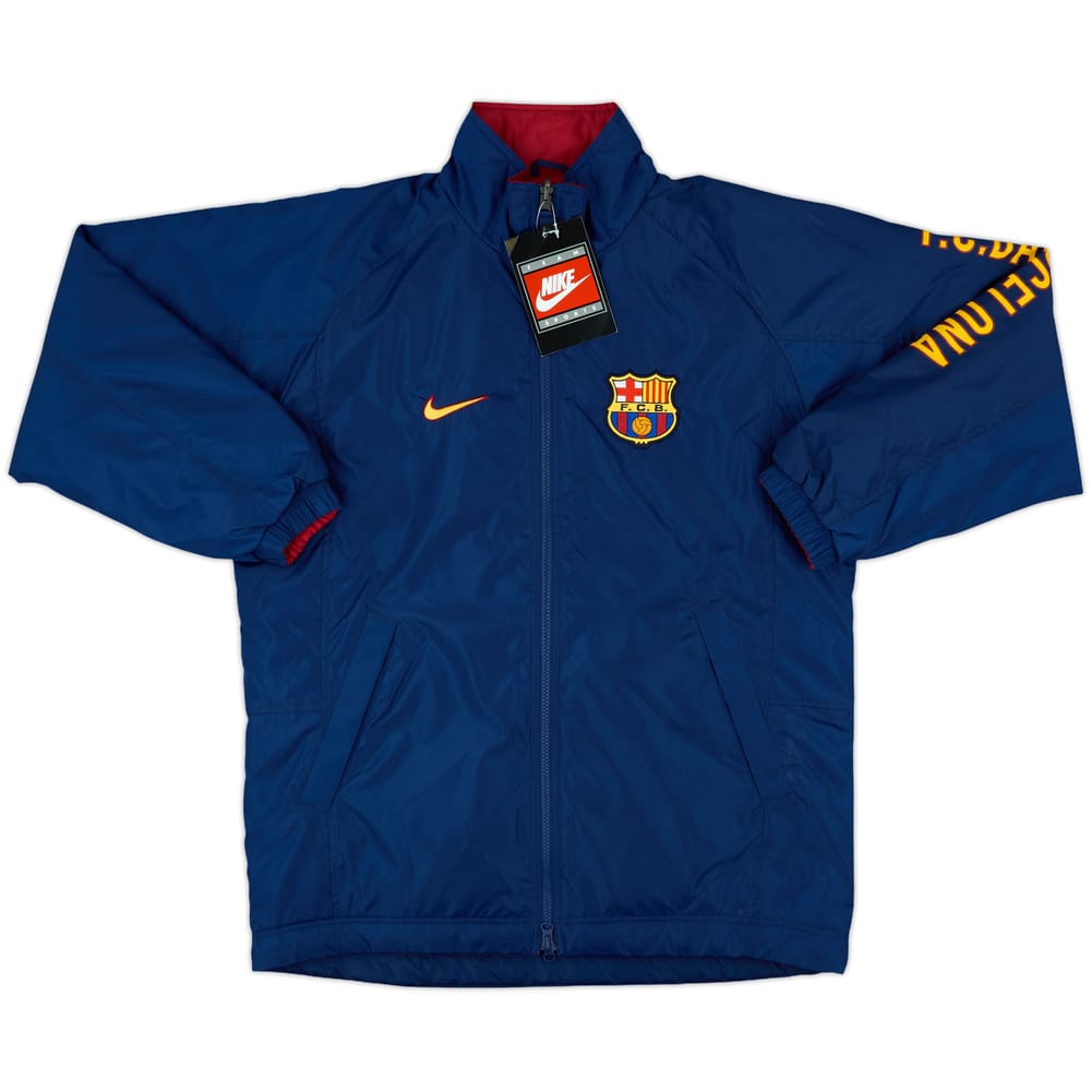 1999-00 Barcelona Nike Padded Bench Coat (S)