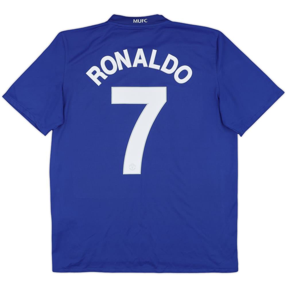 2008-09 Manchester United Third Shirt Ronaldo #7 - 8/10 - (L)