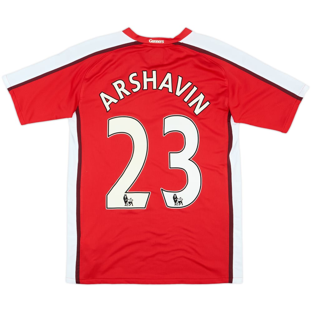 2008-10 Arsenal Home Shirt Arshavin #23 - 9/10 - (XL.Boys)