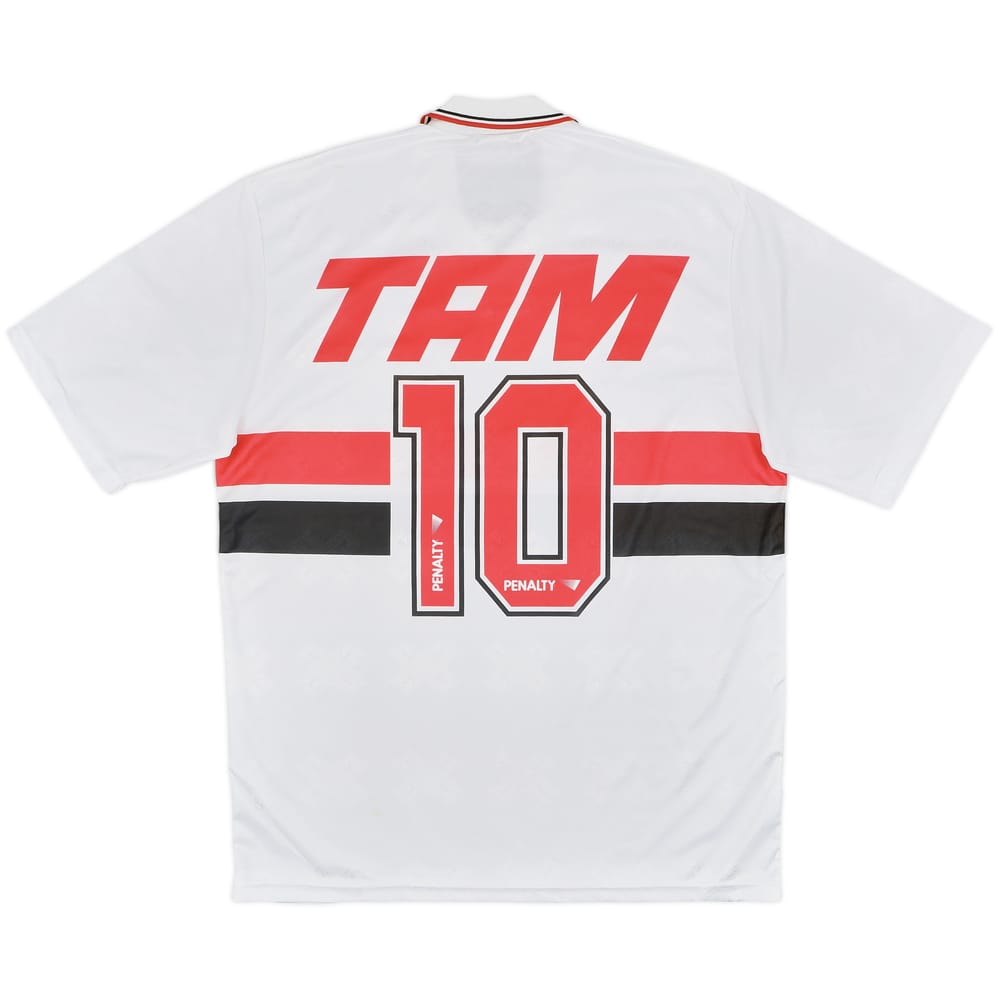 1993 Sao Paulo Home Shirt #10 - 8/10 - (XL)