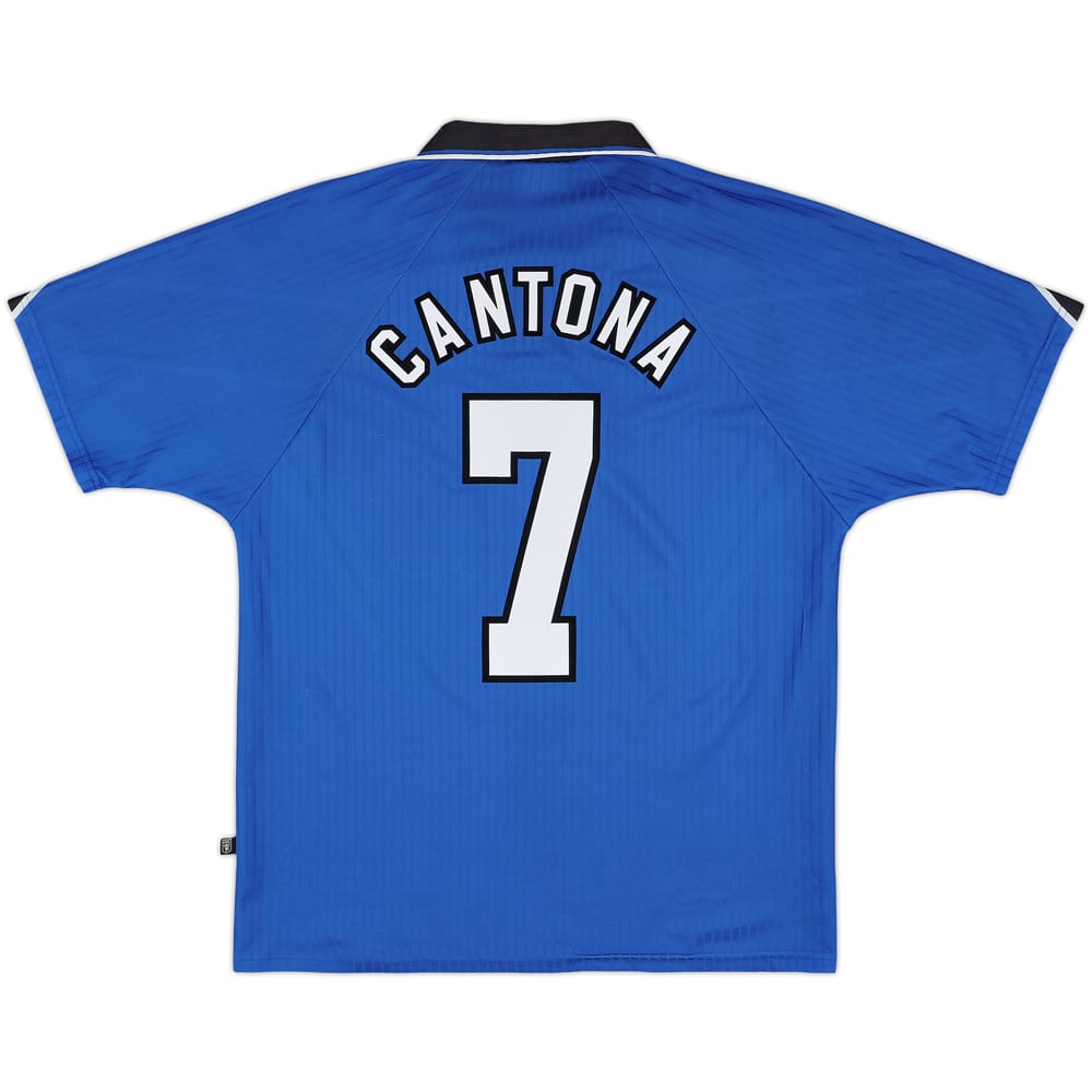 1996-98 Manchester United Third Shirt Cantona #7 - 7/10 - (L)