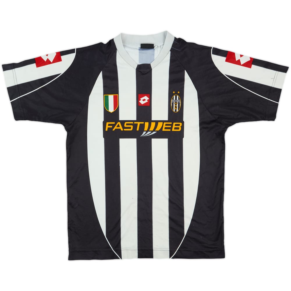 2002-03 Juventus Basic Home Shirt - 4/10 - (L.Boys)