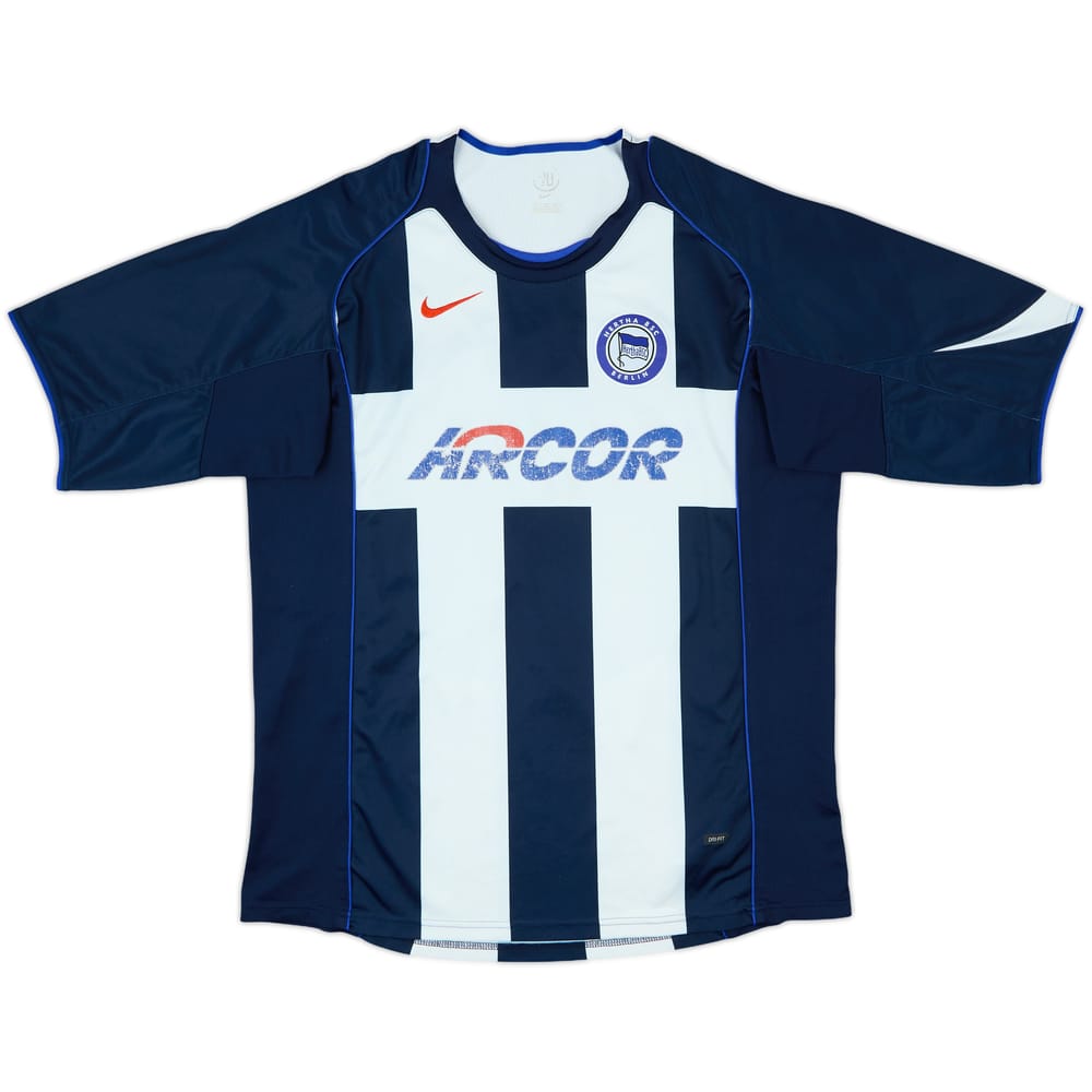 2004-05 Hertha Berlin Home Shirt - 5/10 - (XL)