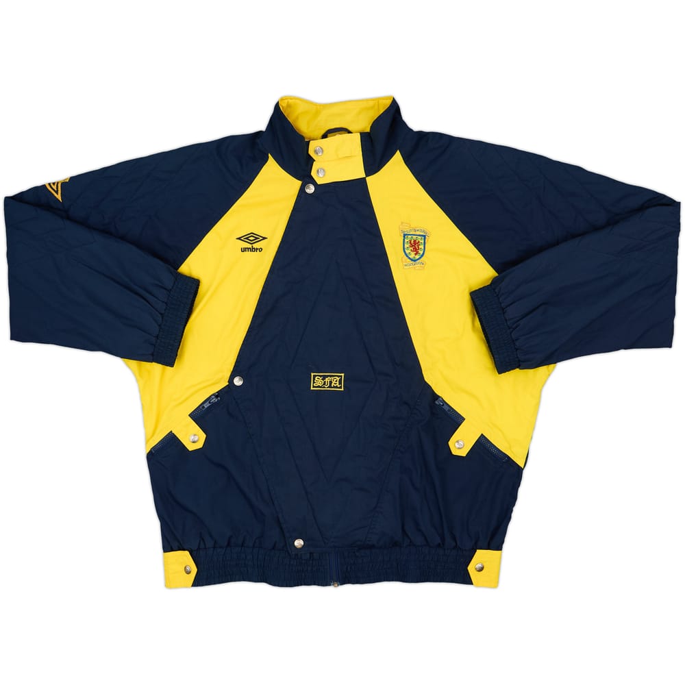 1990-92 Scotland Umbro Track Jacket - 8/10 - (XXL)
