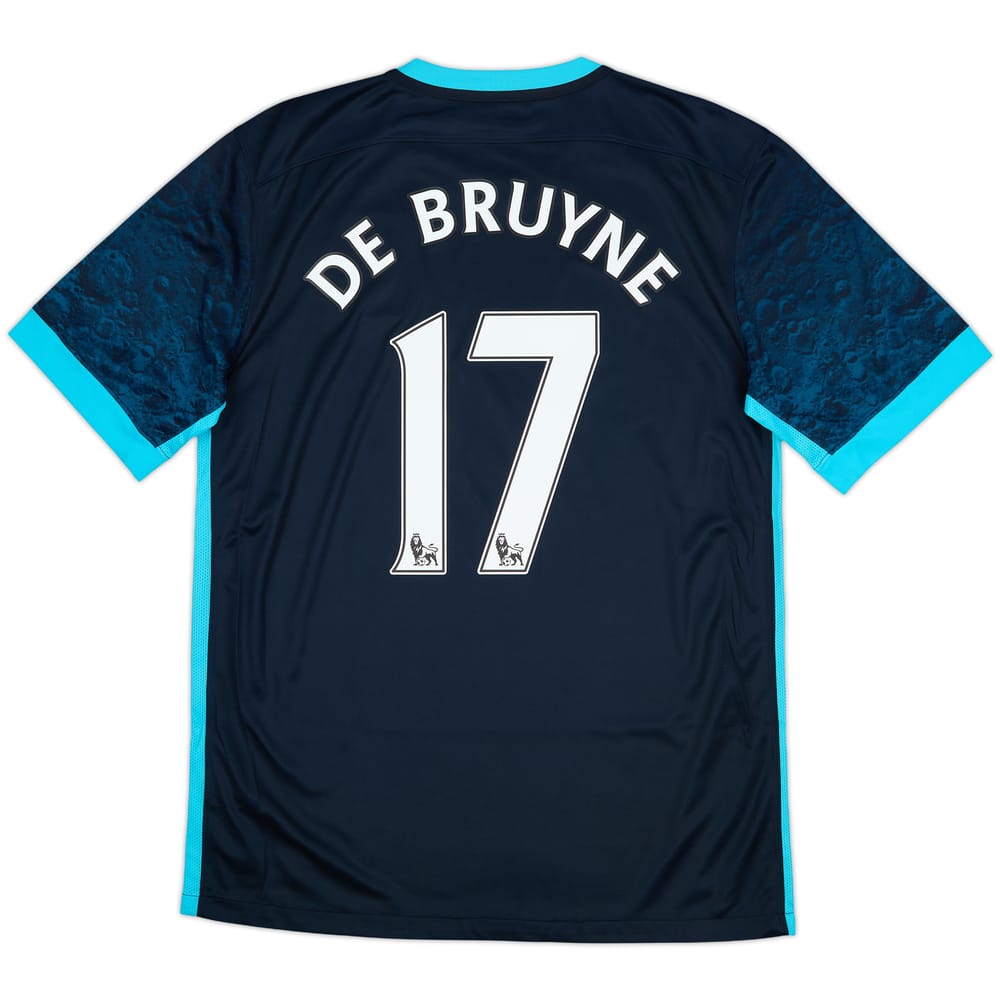 2015-16 Manchester City Away Shirt De Bruyne #17 - 8/10 - (M)