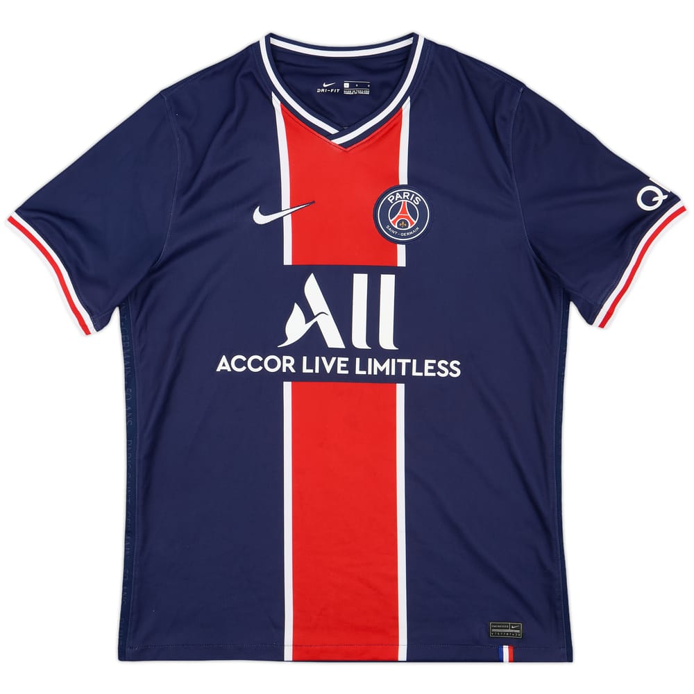2020-21 Paris Saint-Germain Home Shirt - 9/10 - (L)