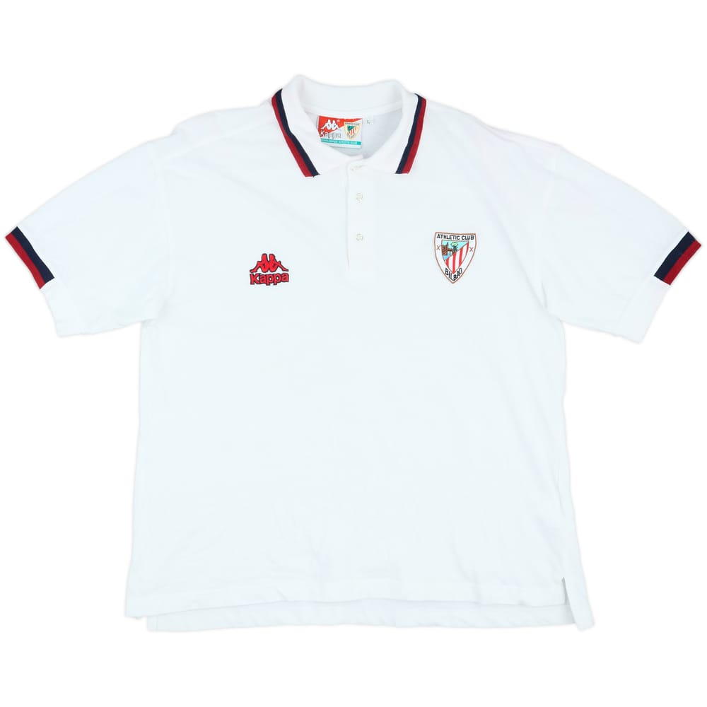 1992-93 Athletic Club Kappa Polo Shirt - 9/10 - (L)