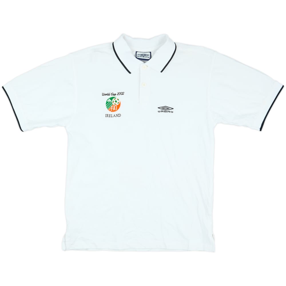 2002-03 Ireland Umbro Polo Shirt - 9/10 - (M)