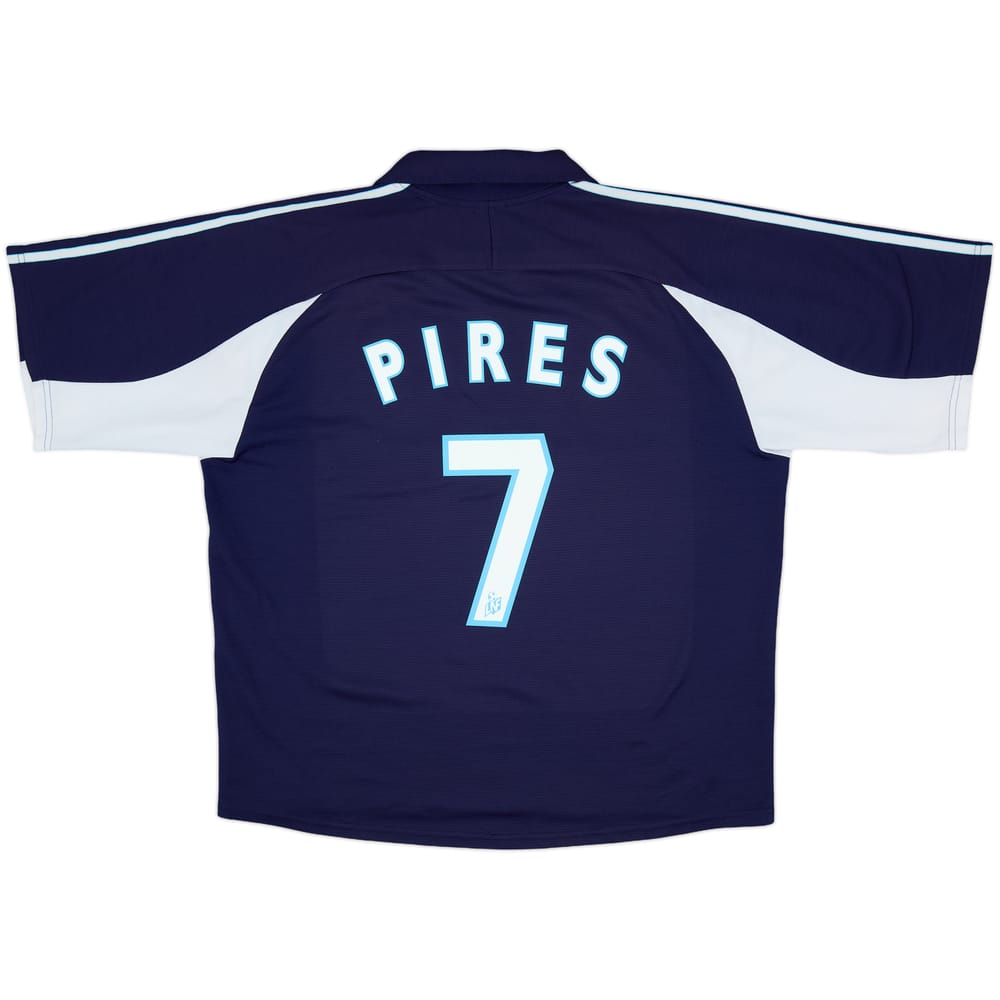 1999-00 Olympique Marseille Away Shirt Pires #7 - 8/10 - (XL)