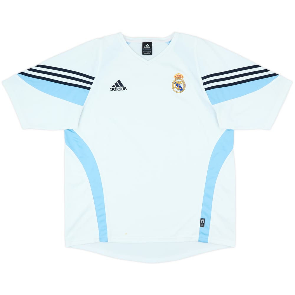 2003-04 Real Madrid adidas Training Shirt - 7/10 - (L/XL)