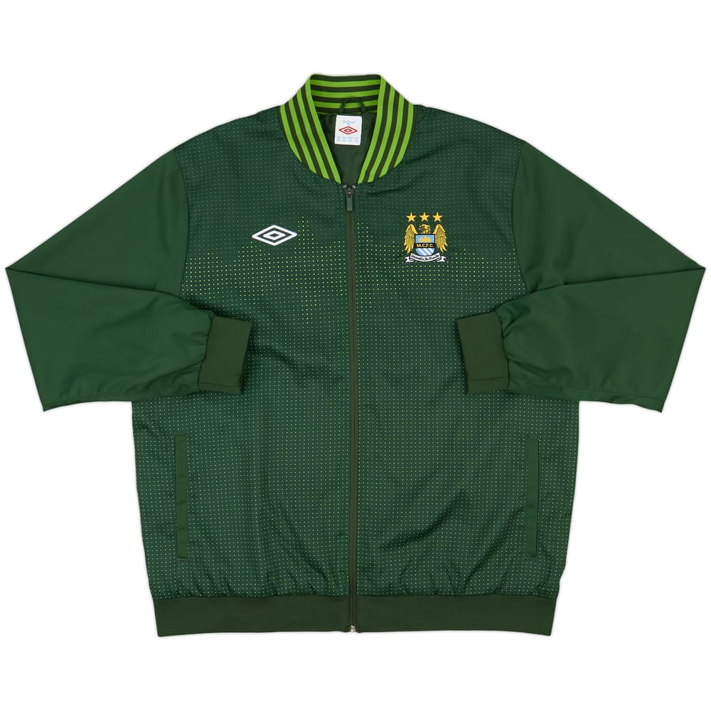 2011-12 Manchester City Umbro Track Jacket - 10/10 - (XXL)