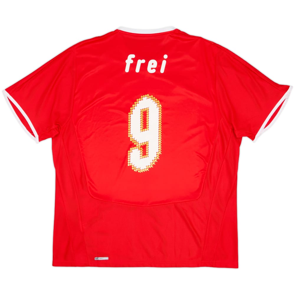 2008-10 Switzerland Home Shirt Frei #9 - 8/10 - (XL)