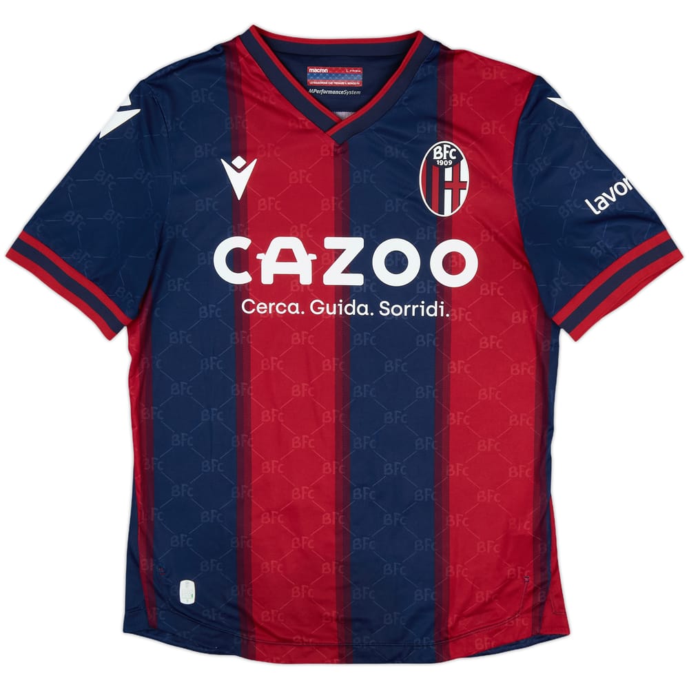2022-23 Bologna Home Shirt - 9/10 - (L)