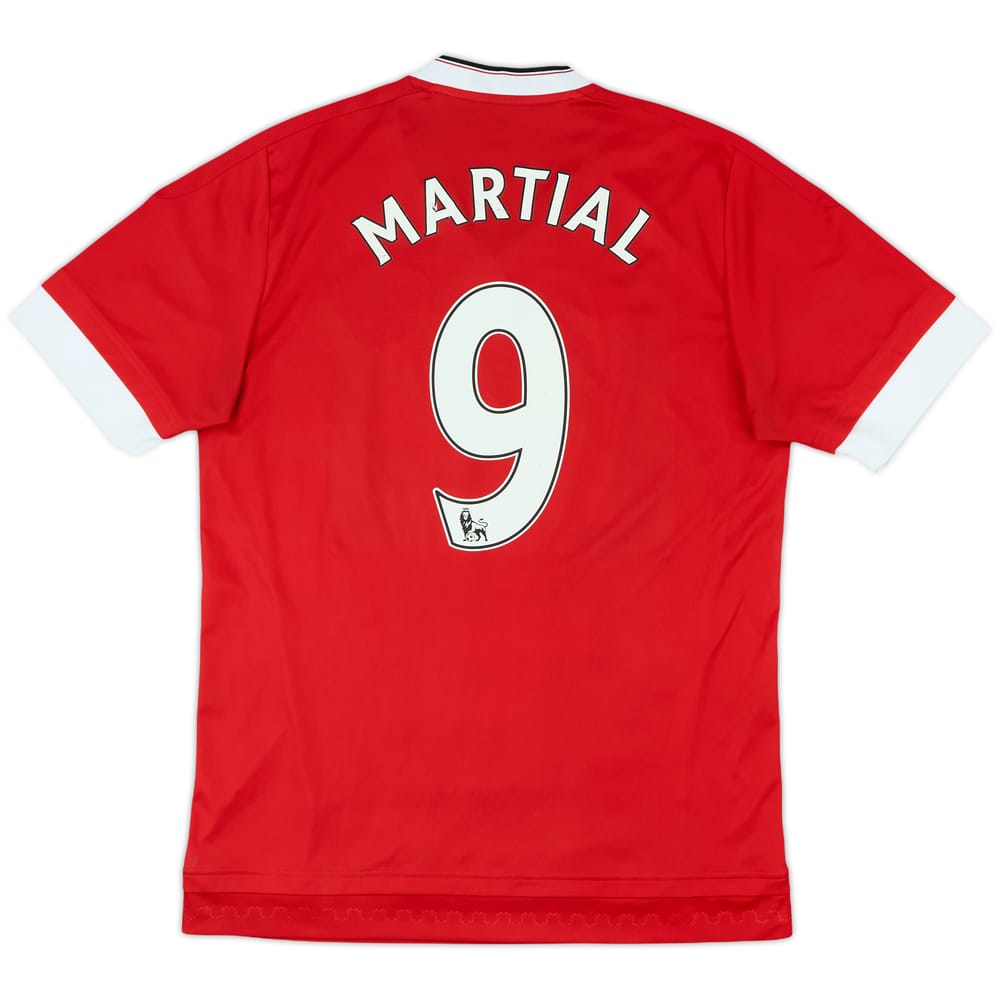2015-16 Manchester United Home Shirt Martial #9 - 5/10 - (M)