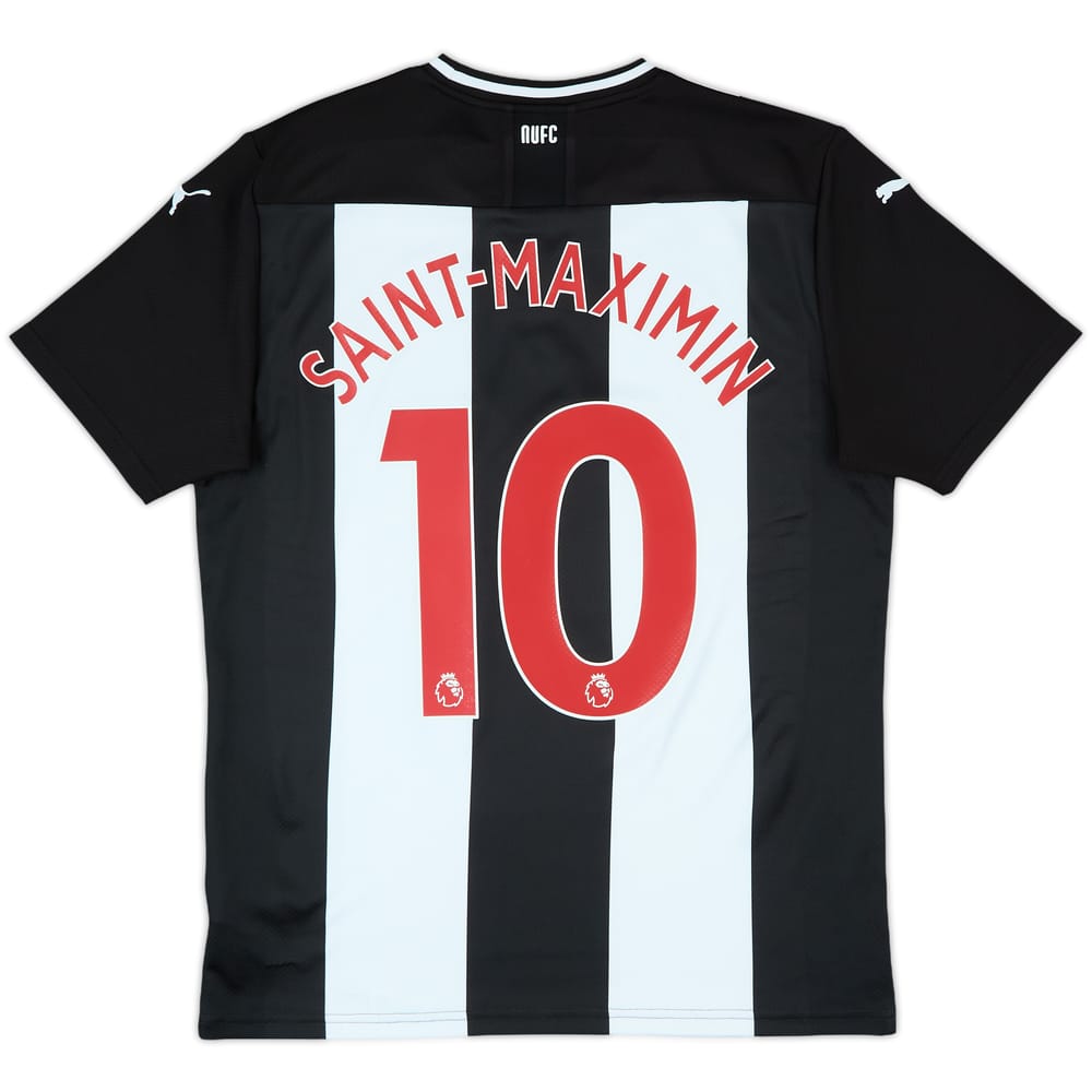 2019-20 Newcastle Home Shirt Saint-Maximin #10 - 9/10 - (M)