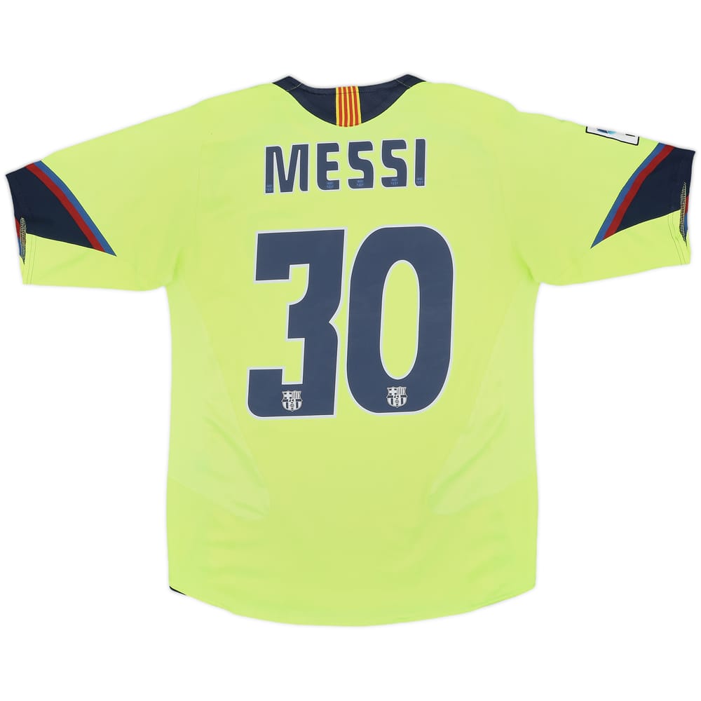 2005-06 Barcelona Away Shirt Messi #30 - 6/10 - (M)